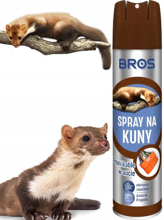 Sprej na kuny Odpuzující přípravek chránící kabely v autě 400 ml