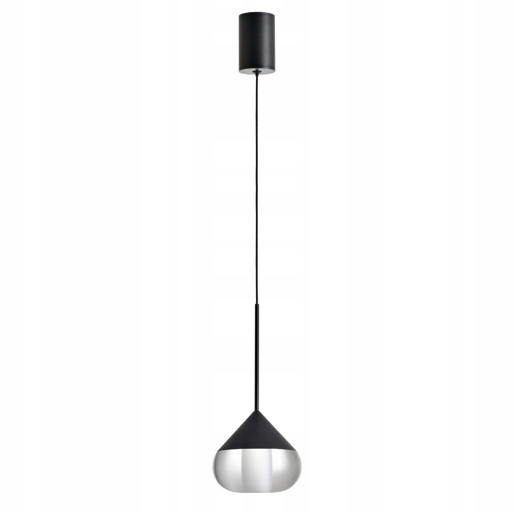 Lampa wisząca Led Suza 6W czarna Yaskr