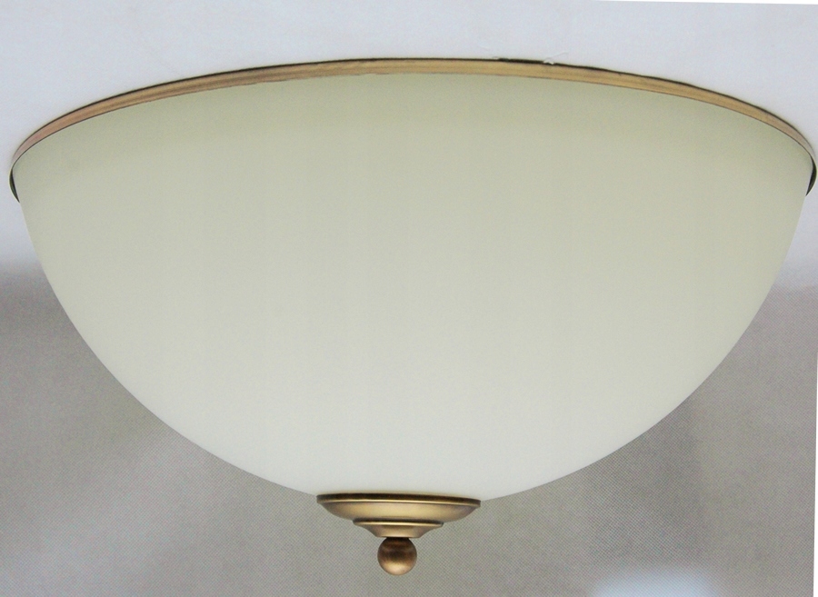 Stropné Svietidlo mosadzný 40 cm, Rôzne Farby Klošov Na Výber