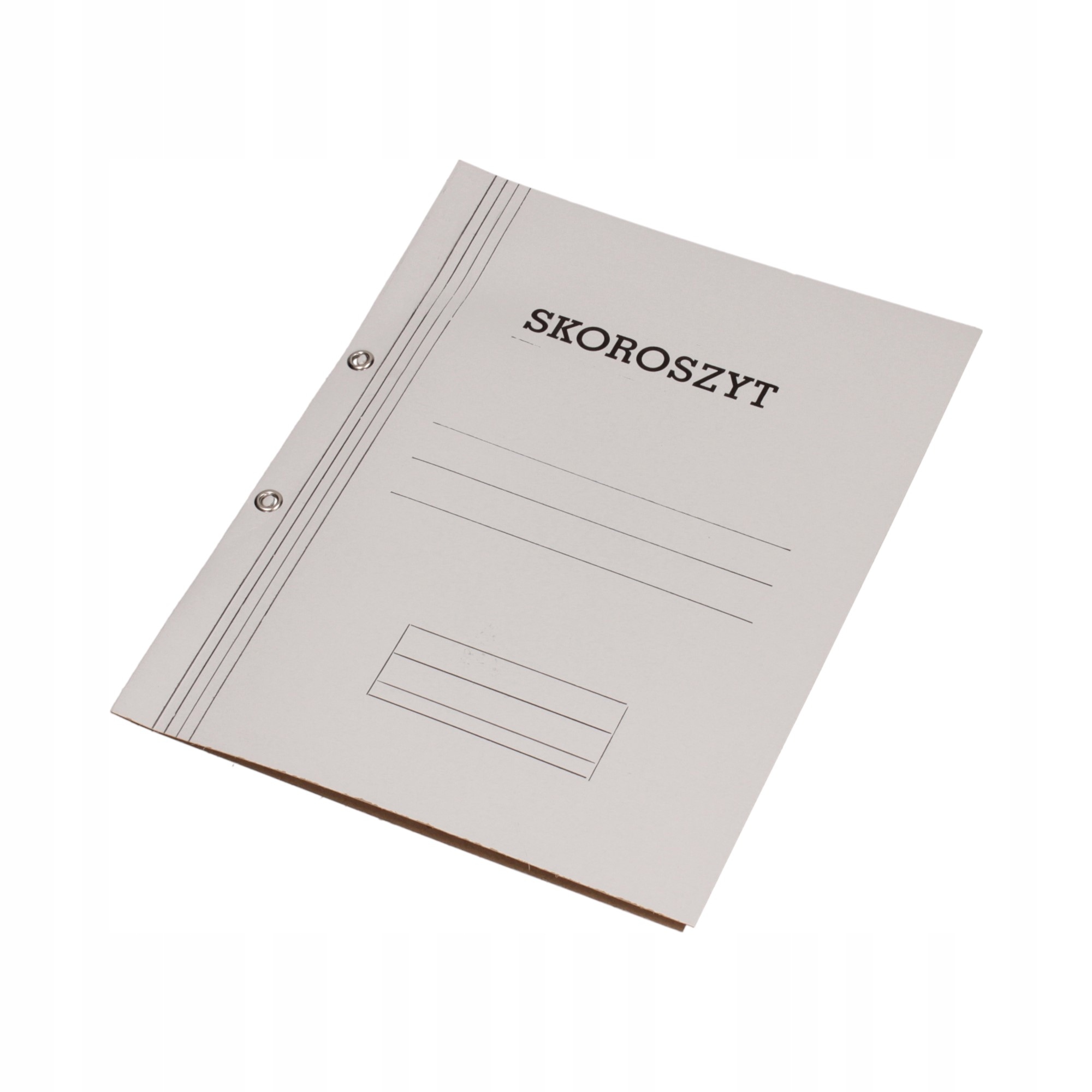 

Skoroszyt oczko A4 1/1 biały 300g