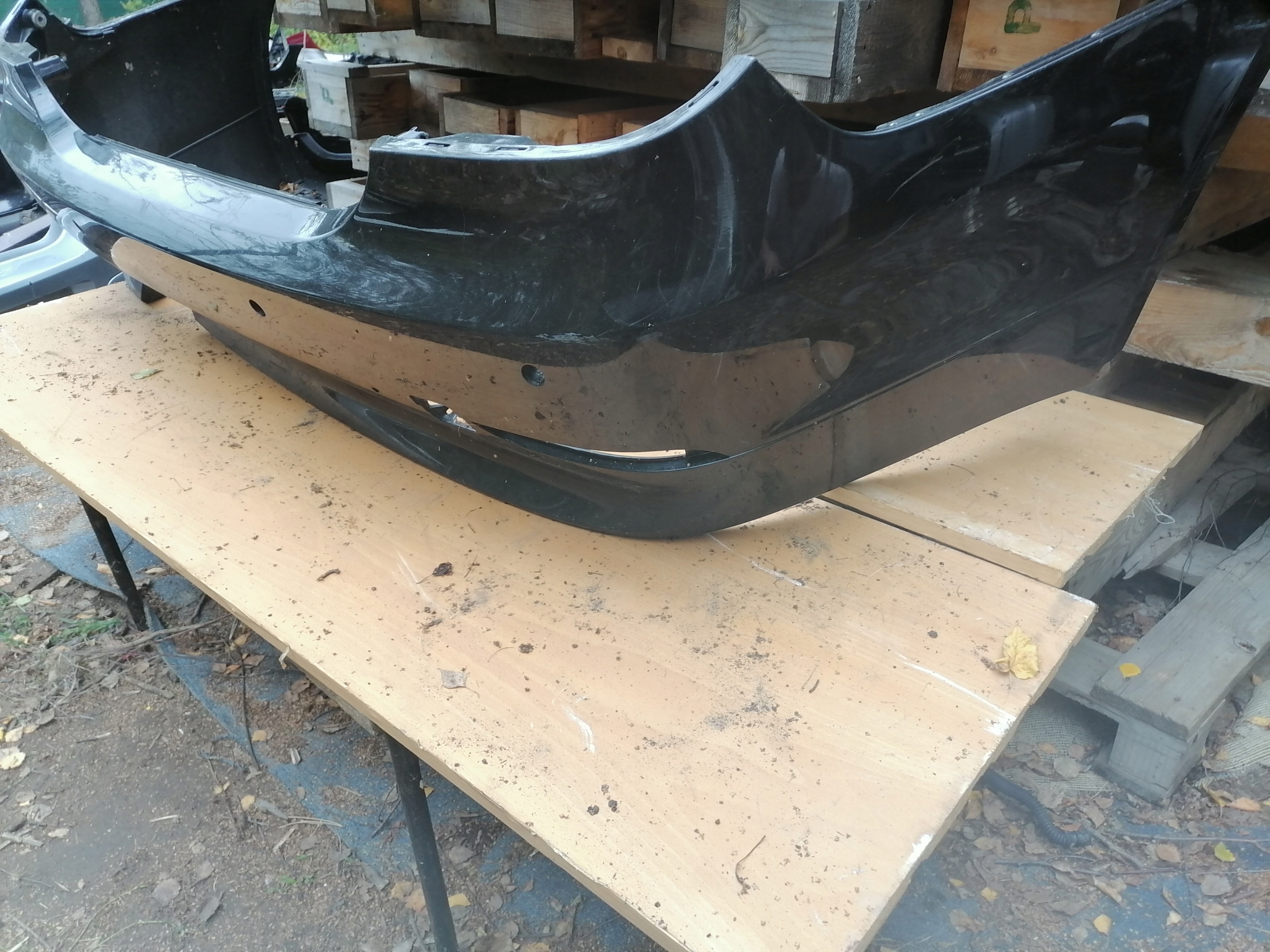 bumper rear part BMW 5 E60 sedan PDC 7061252