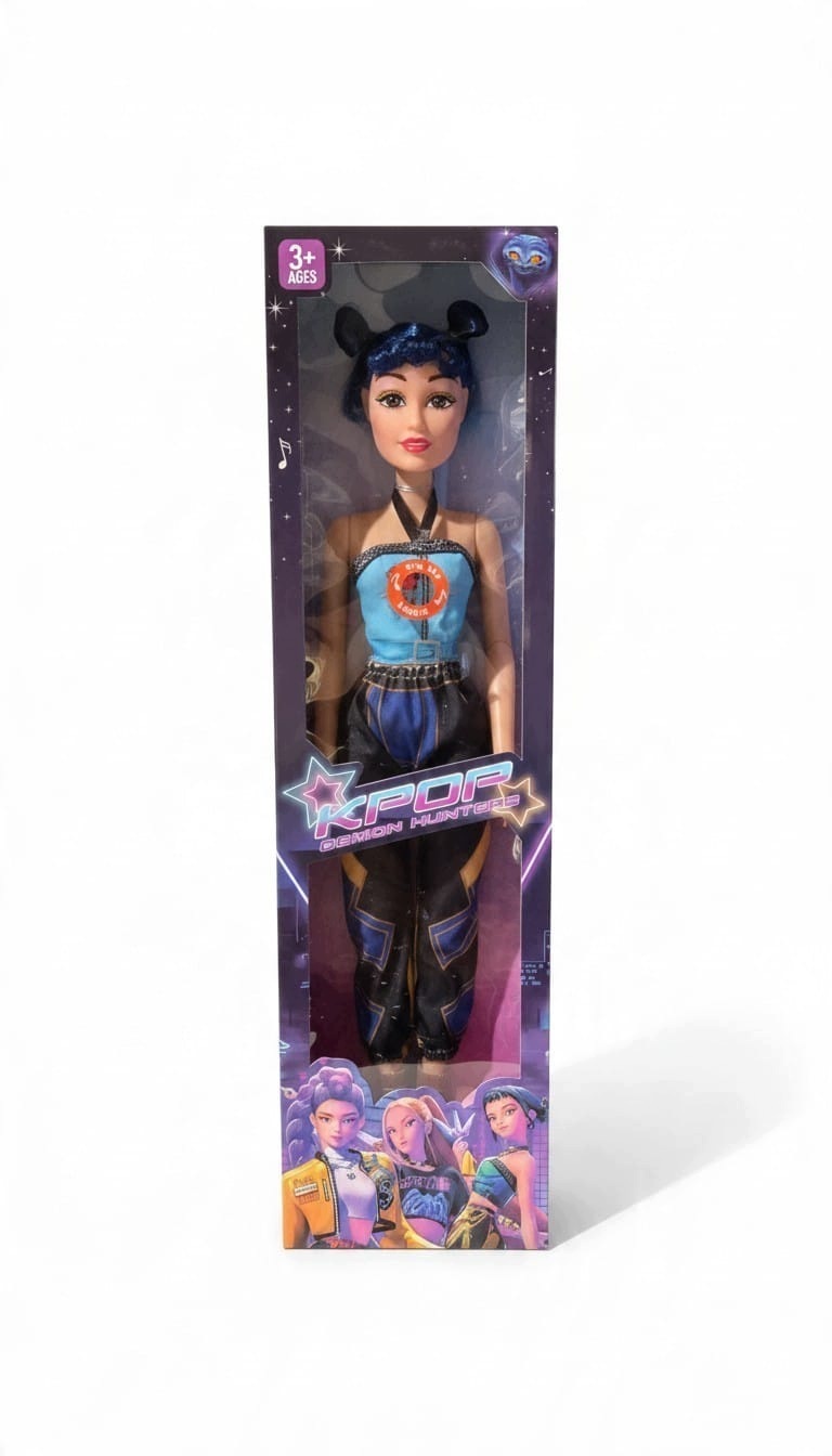 Lalka K-pop K Pop Śpiewające Demon Hunters 68 cm duża xxl Zoey