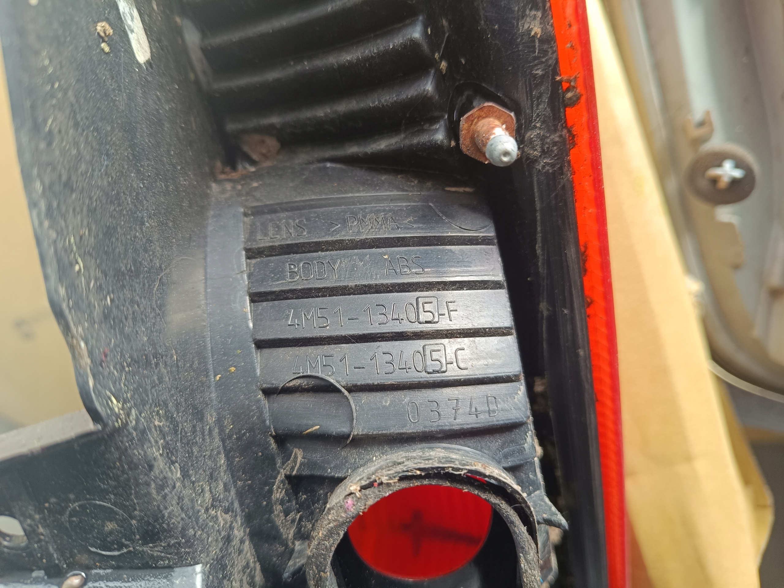 light left rear FORD FOCUS II MK2 4M51-13405-F