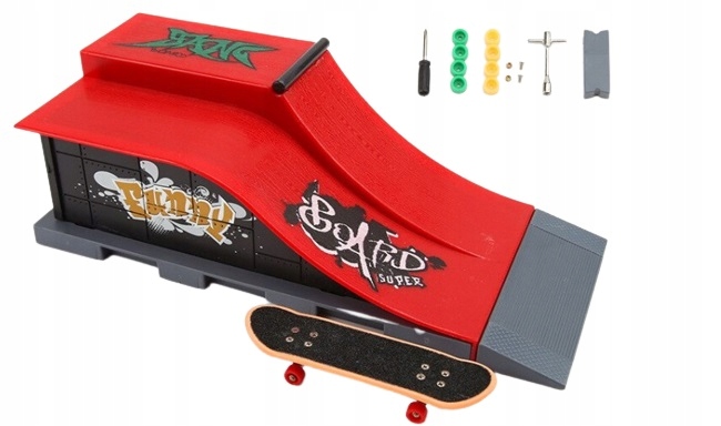 ZESTAW FINGERBOARD RAMPA SKATEPARK DESKOROLKA Rodzaj zestaw