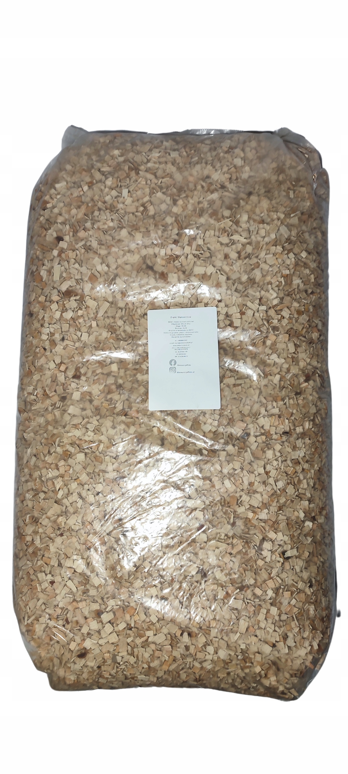 

Zrębki Wędzarnicze Buk Olcha KL10 15 Kg 60L