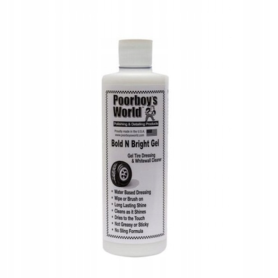 Poorboy’s World Bold'N Bright Tire Dressing Gel 473ml Dressing Do Opon