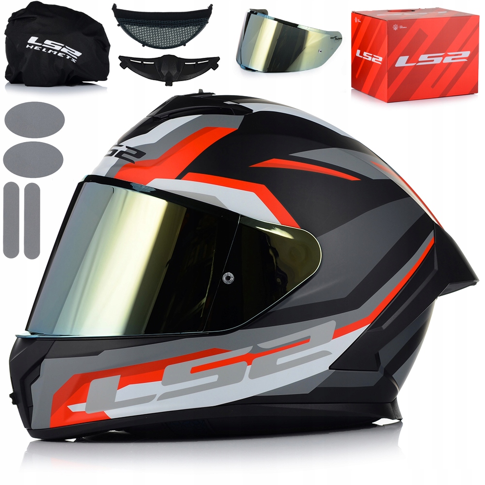Motocyklová Prilba LS2 FF820 Rapid III System Pinlock Ecer 22.06 2x Sklo