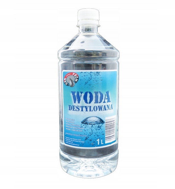 WODA DESTYLOWANA 1 LITR JANEX Pojemność opakowania 1 l