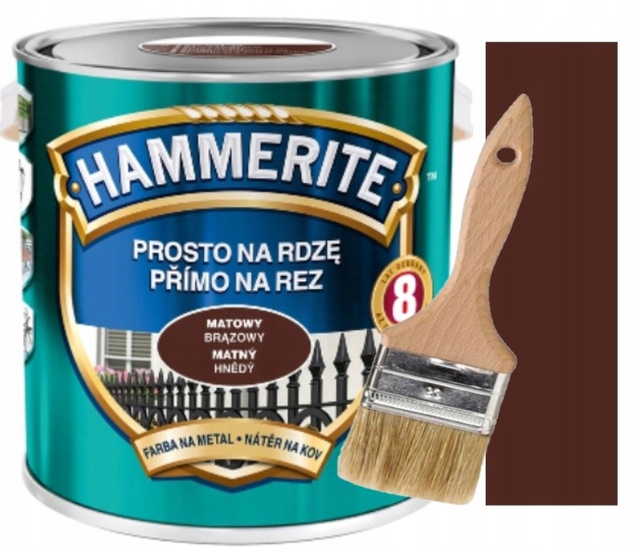 

Hammerite Prosto Na Rdze Matowy Brąz 2,5L Pędzel