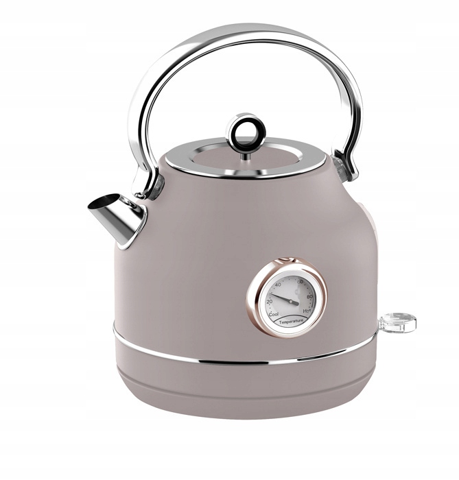 Elektrická varná konvice s teploměrem BerlingerHaus Taupe BH-9514
