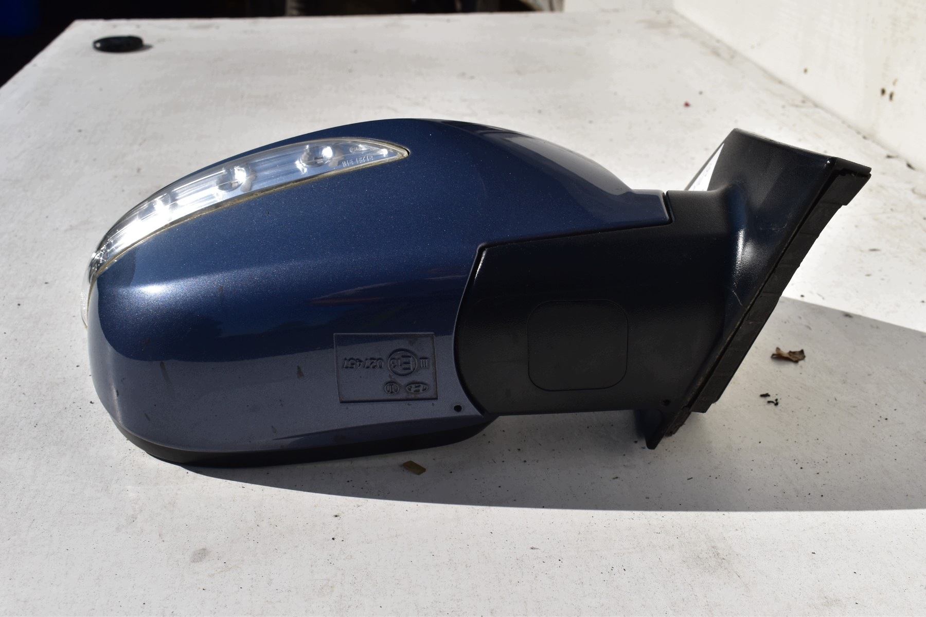 mirror right HYUNDAI IX35 2012R 8 PIN UK 13027457