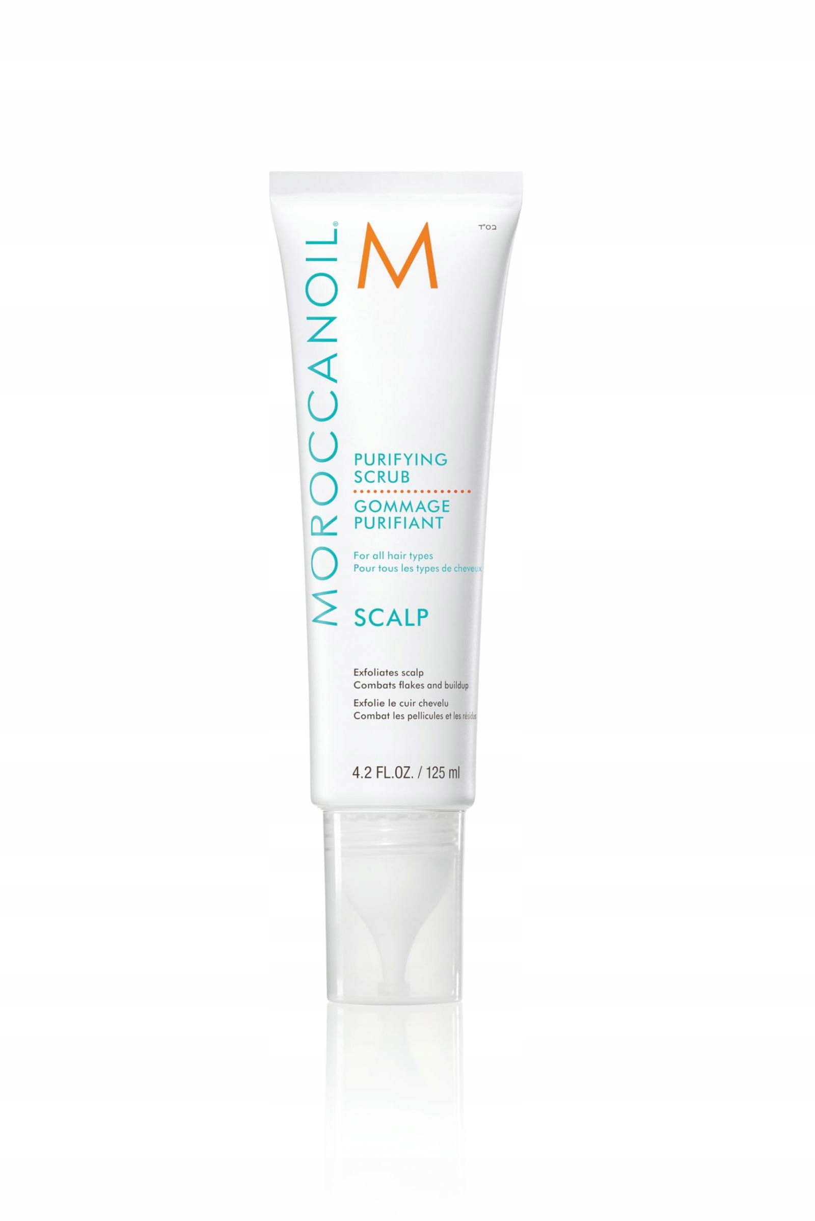 Čisticí peeling na pokožku Moroccanoil olejem 125 ml