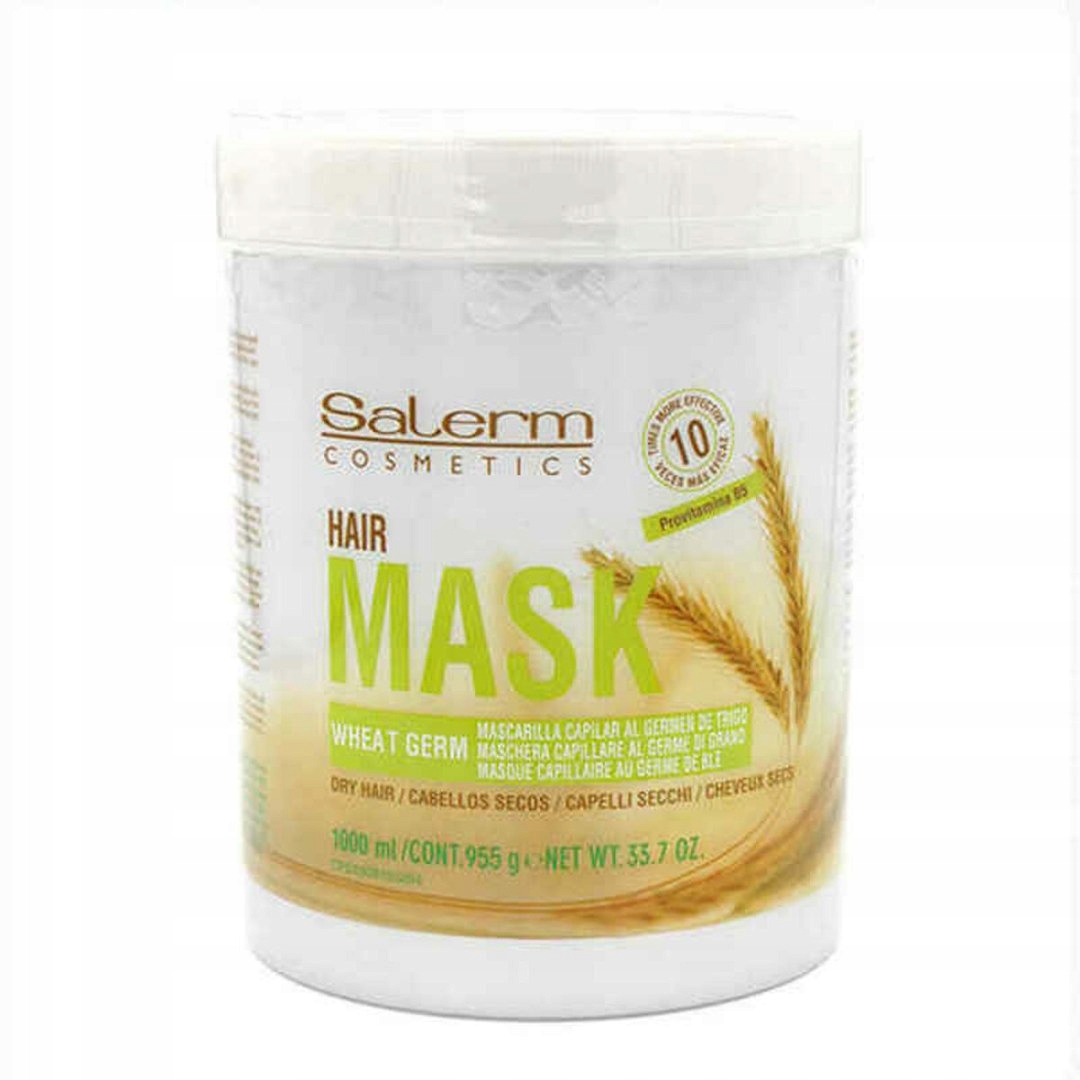 Maska na vlasy Wheat Germ Salerm Hair Mask (1000 ml) 1 L