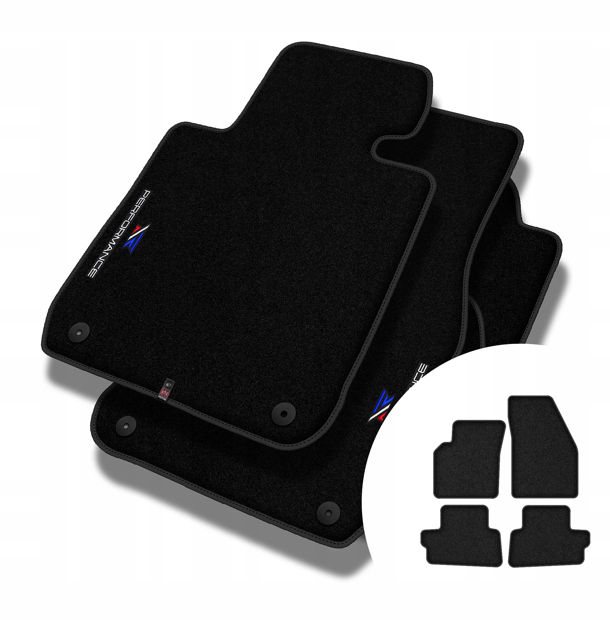 Velúrové koberčeky Performance Premium pre Volvo C70 II 2005-2013