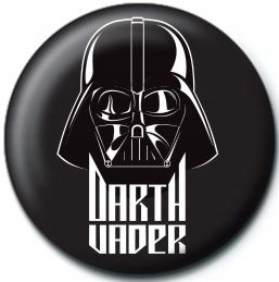 

Przypinka pin dla fana Star Wars Darth Vader Black