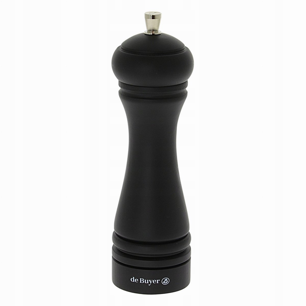 Java Mlýnek na sůl 18 cm černý matný