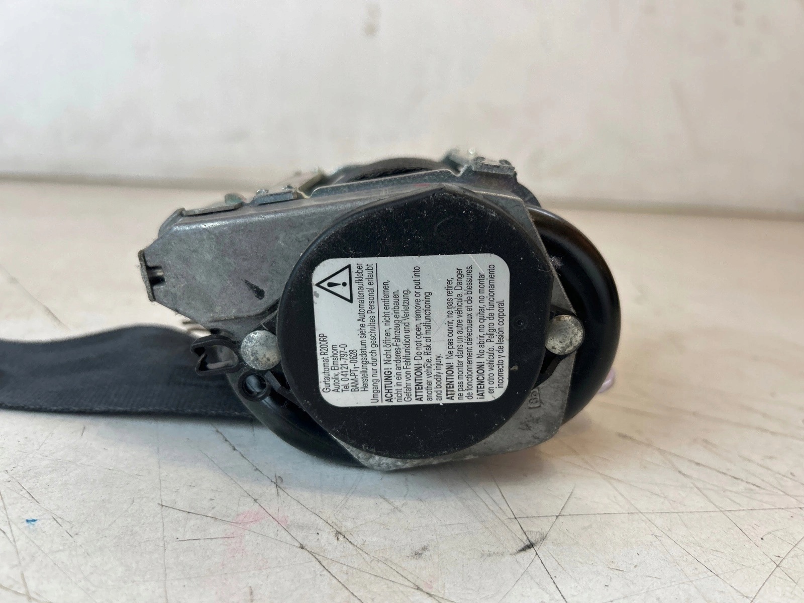 tension belt safety front front right Ford Transit Custom