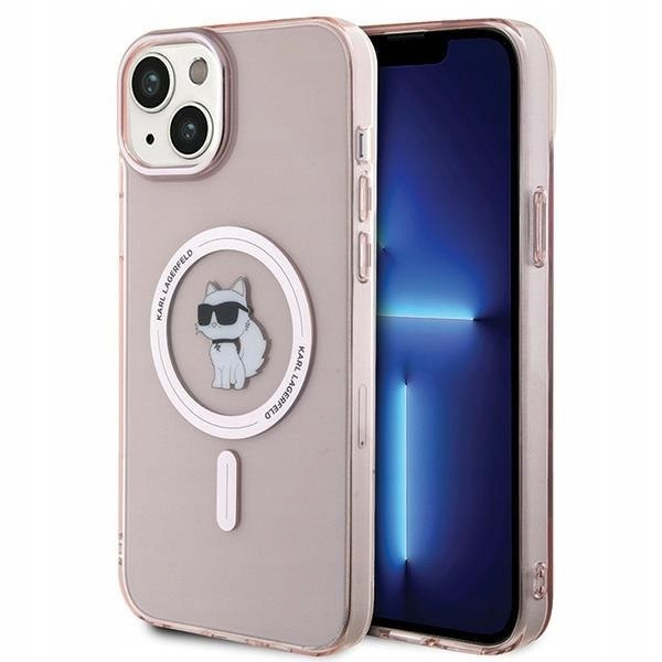 Karl Lagerfeld KLHMP15MHFCCNOP iPhone 15Plus 14 Plus 6.7" różowy/pin