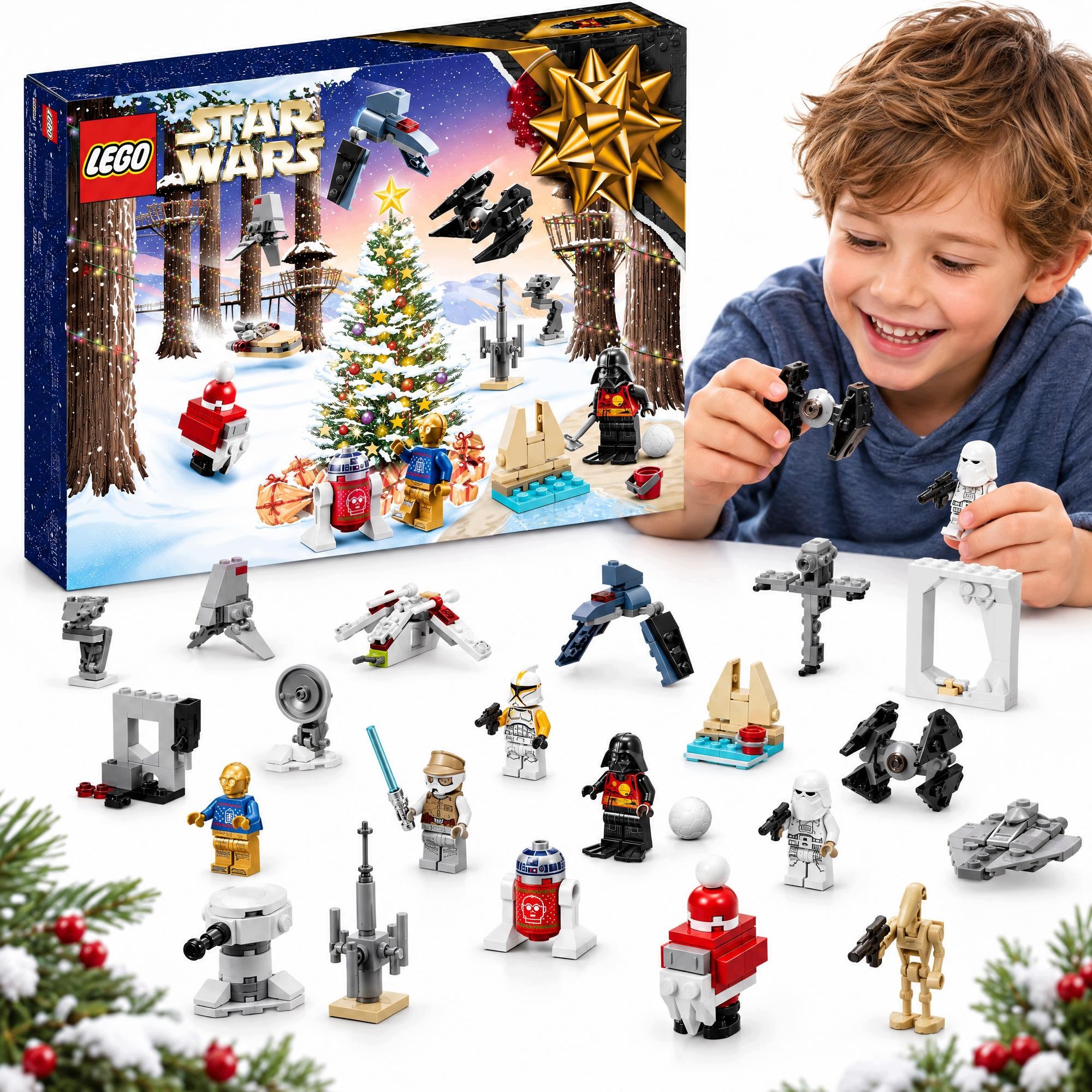 Kalendarz Adwentowy Lego Star Wars 75340 2022 Zestaw Klocków 329 Elementów