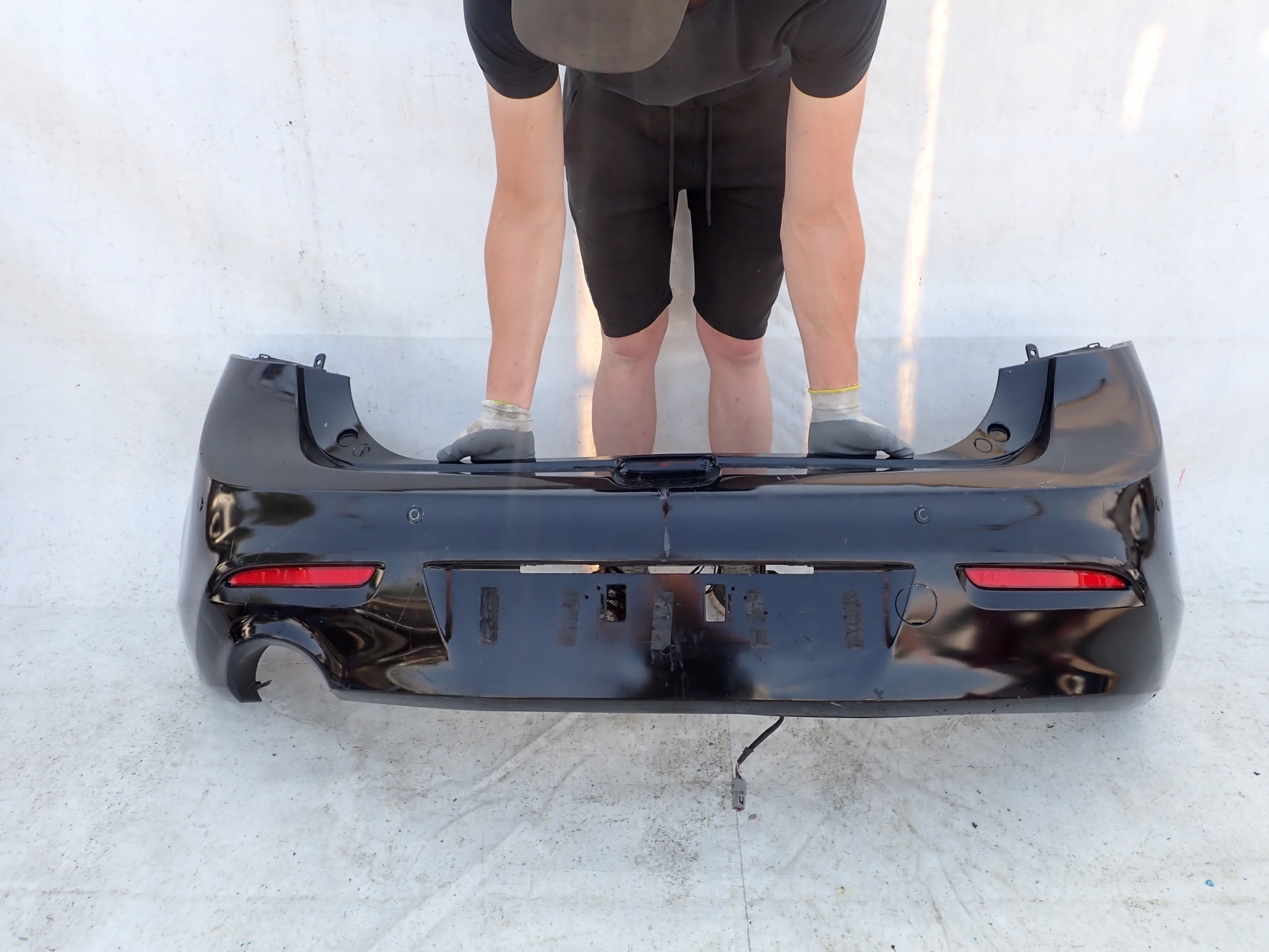 MAZDA 3 HB MPS SPORT 08- bumper rear part rear PDC
