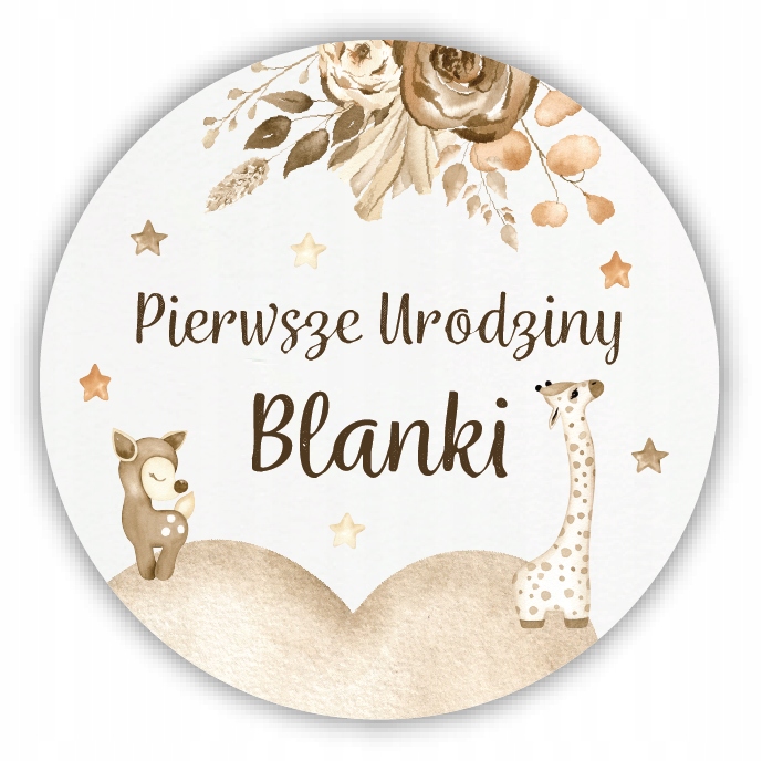 

Naklejka podziękowanie na kopertę (18 szt)