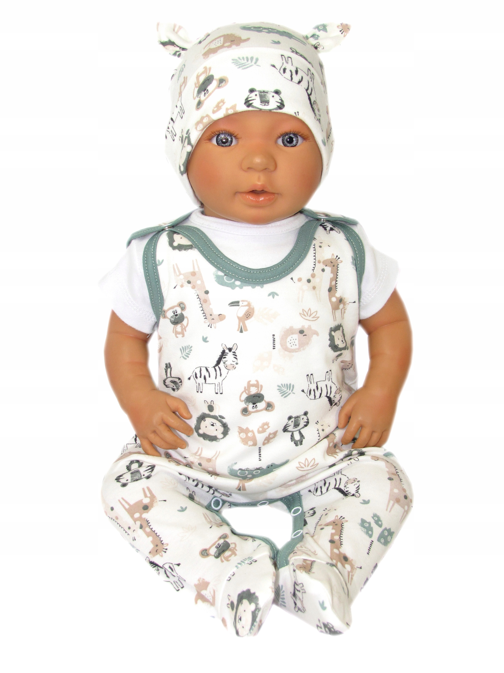 ŚPIOCHY NIEMOWLĘCE ŚPIOSZKI BAWEŁNIANE r.74 /60/ Marka kaia-baby