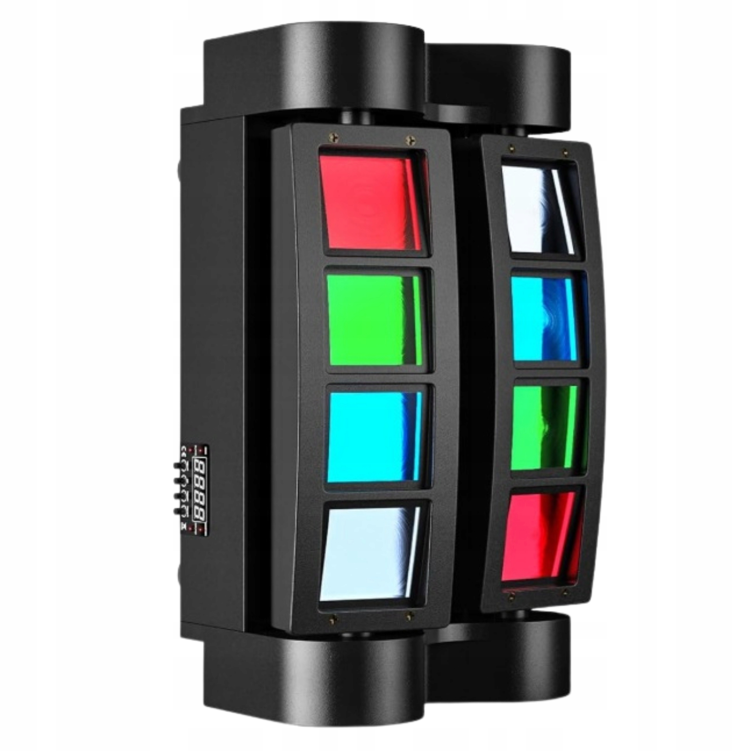 Diskotékový reflektor Mini Spider Light Led Rgbw DMX Scénický efekt