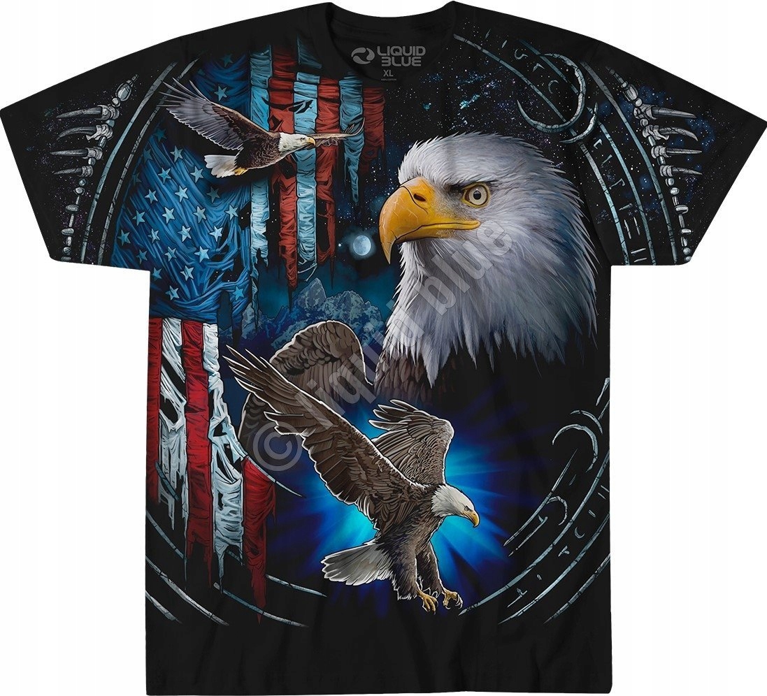 Tribal Eagle Liquid Blue 2XL