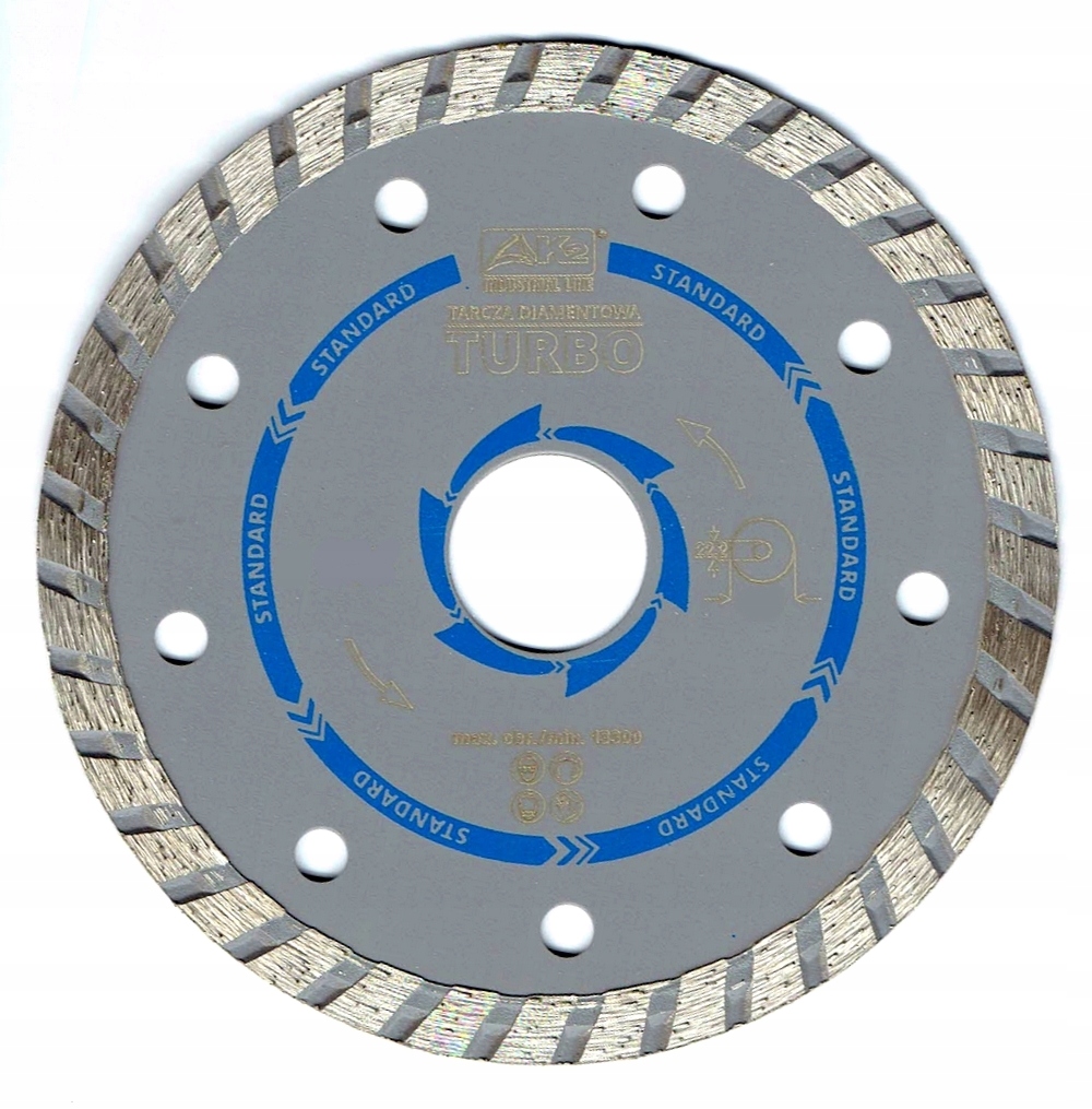 

Tarcza diamentowa Turbo do cięcia betonu 230 mm