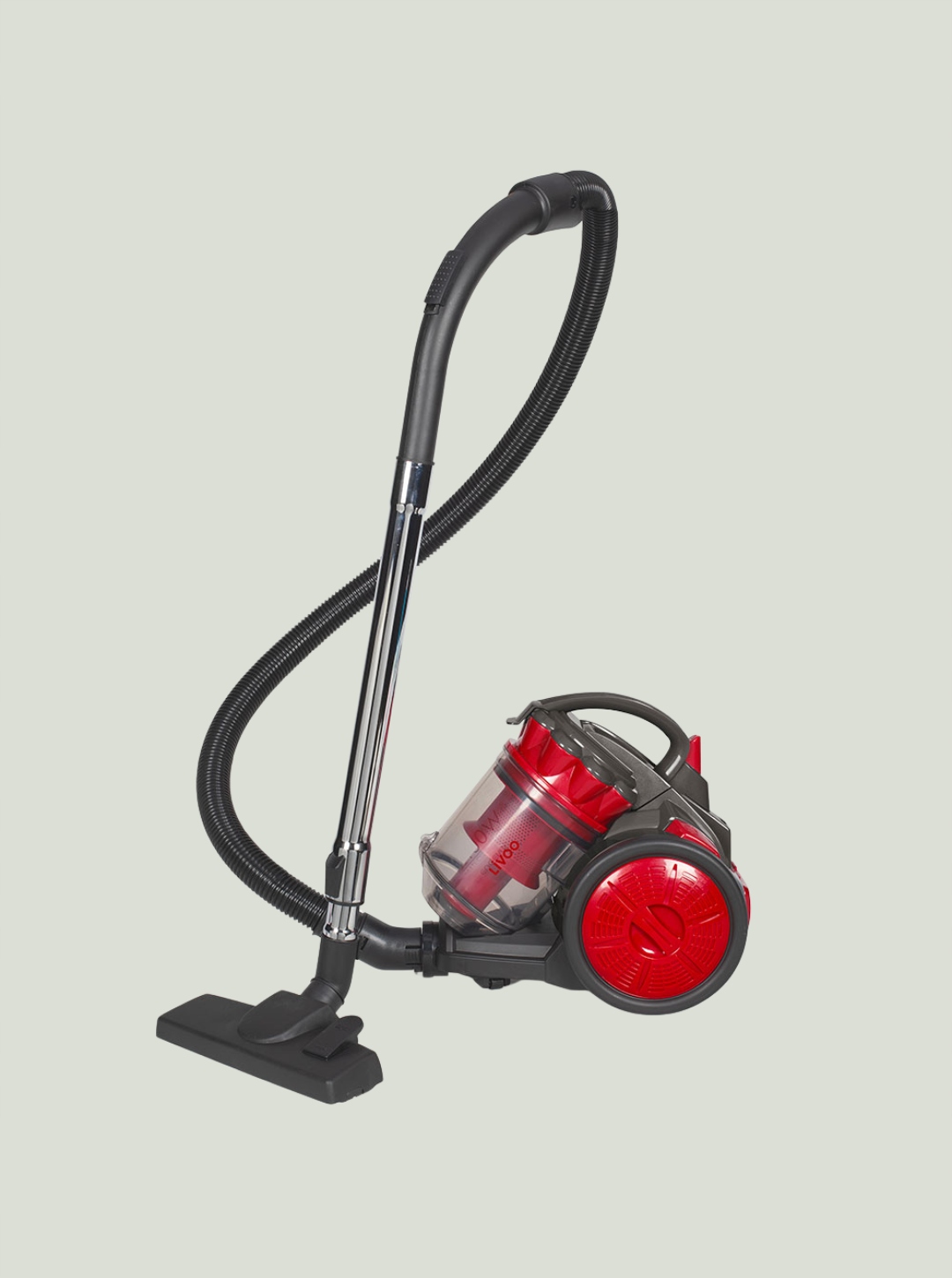 Bezsáčkový vysavač Červený Livoo