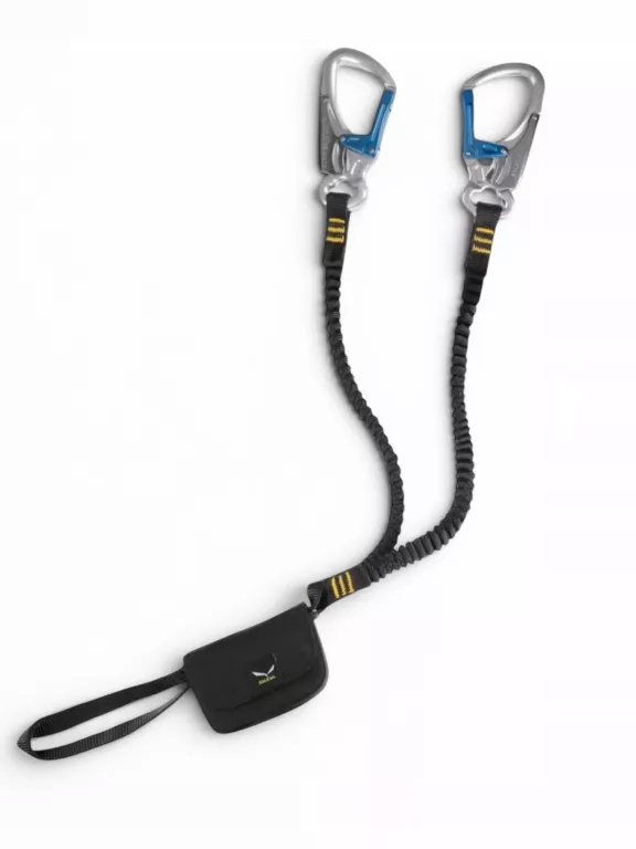 Salewa Lonża Zestaw Set Via Ferrata Premium Attac Black/blue