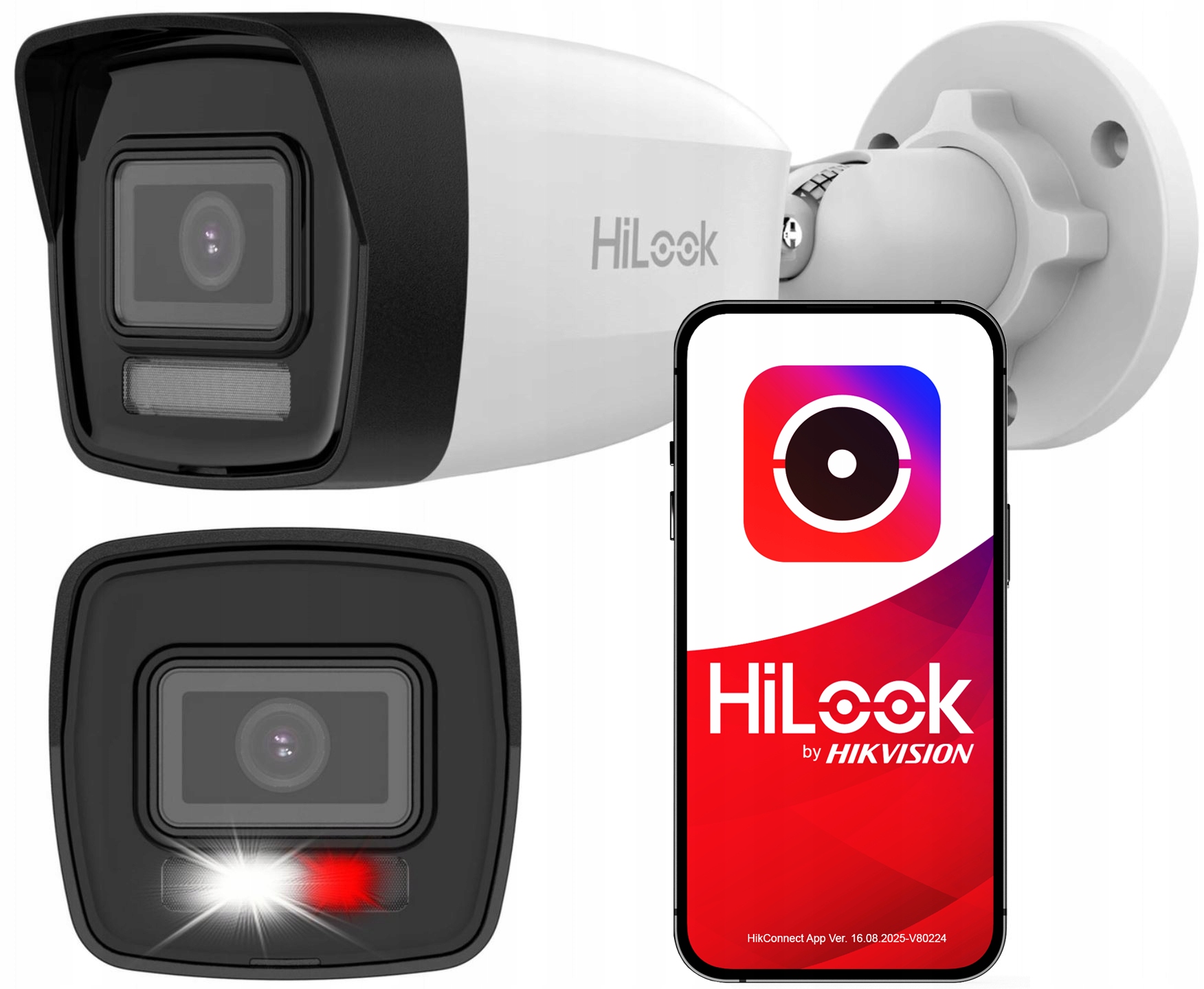 Ip Kamera 6MPx 3K+ Vonkajšia IPC-B160HA-LU Hybrid Light Detekcia človeka