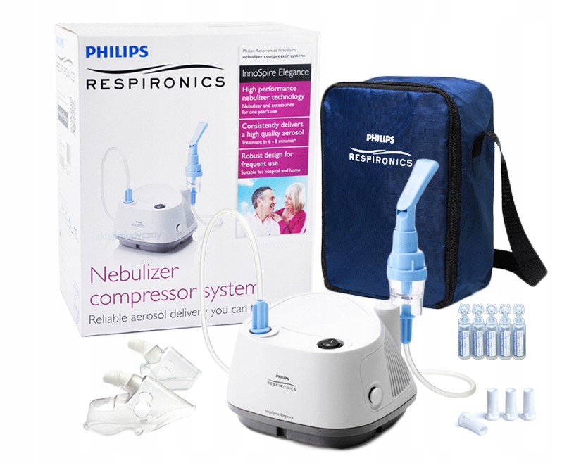 

Inhalator Philips Elegance Sól Fizjologiczna