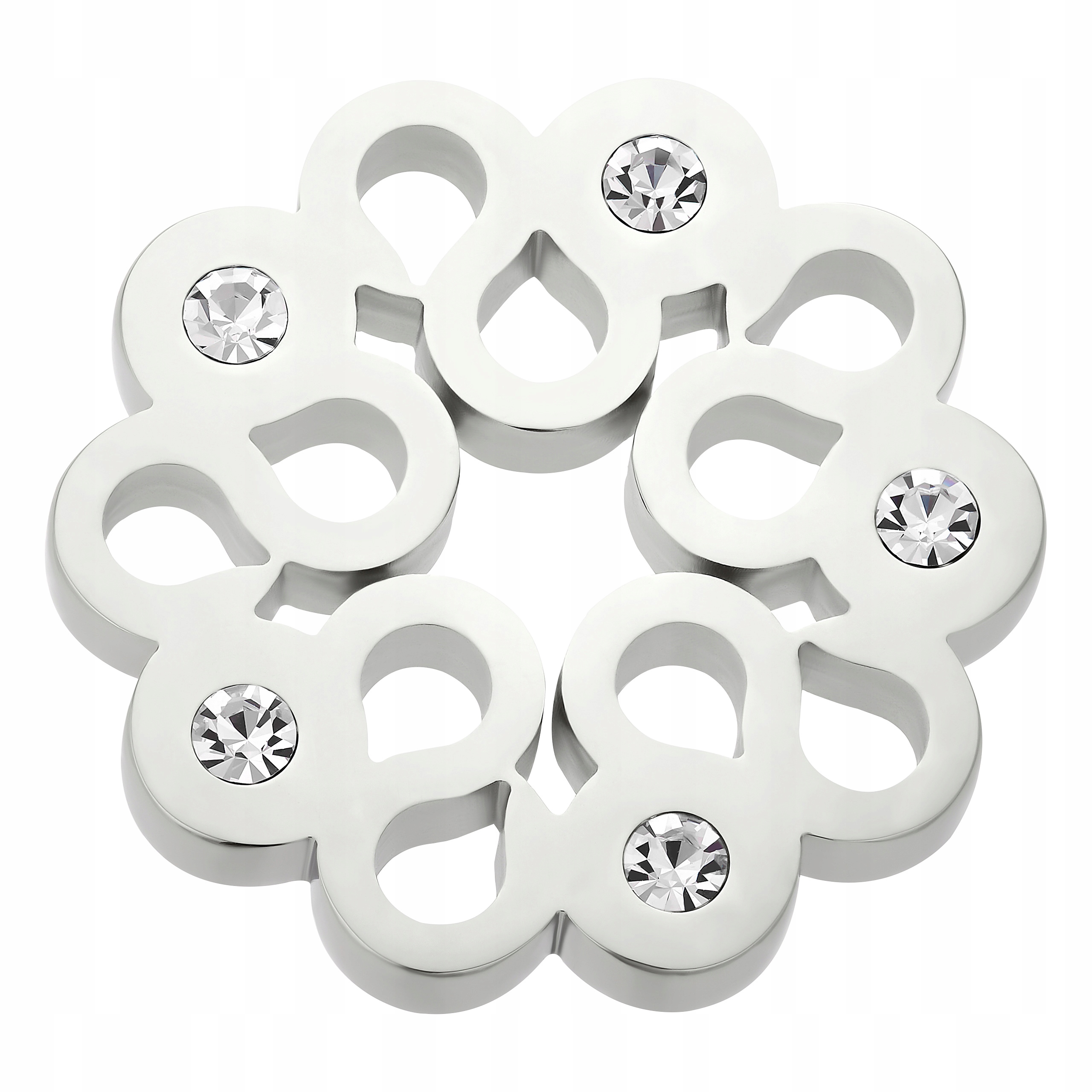 Přívěsek Ornament Krystaly Ocel Chirurgická Nekonečno