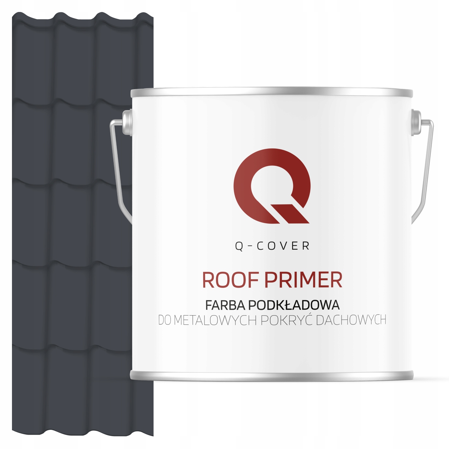Podkladová Farba Na Kovovú Strechu Grafitová Ral 7024 5 L Matná