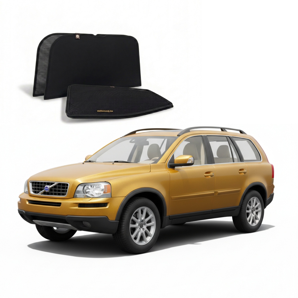 Zatemňovací sluneční clony na sklo pro Volvo XC90 I