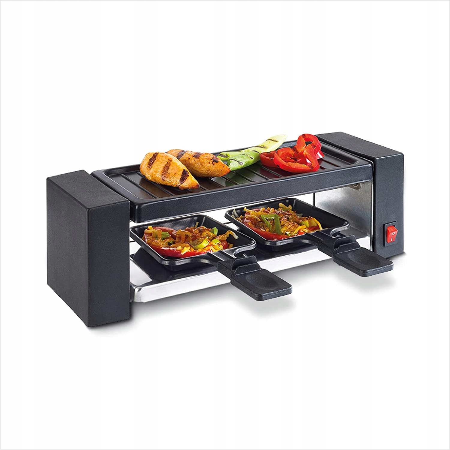 Raclette grill elektryczny Korona raclette mini czarny 400 W