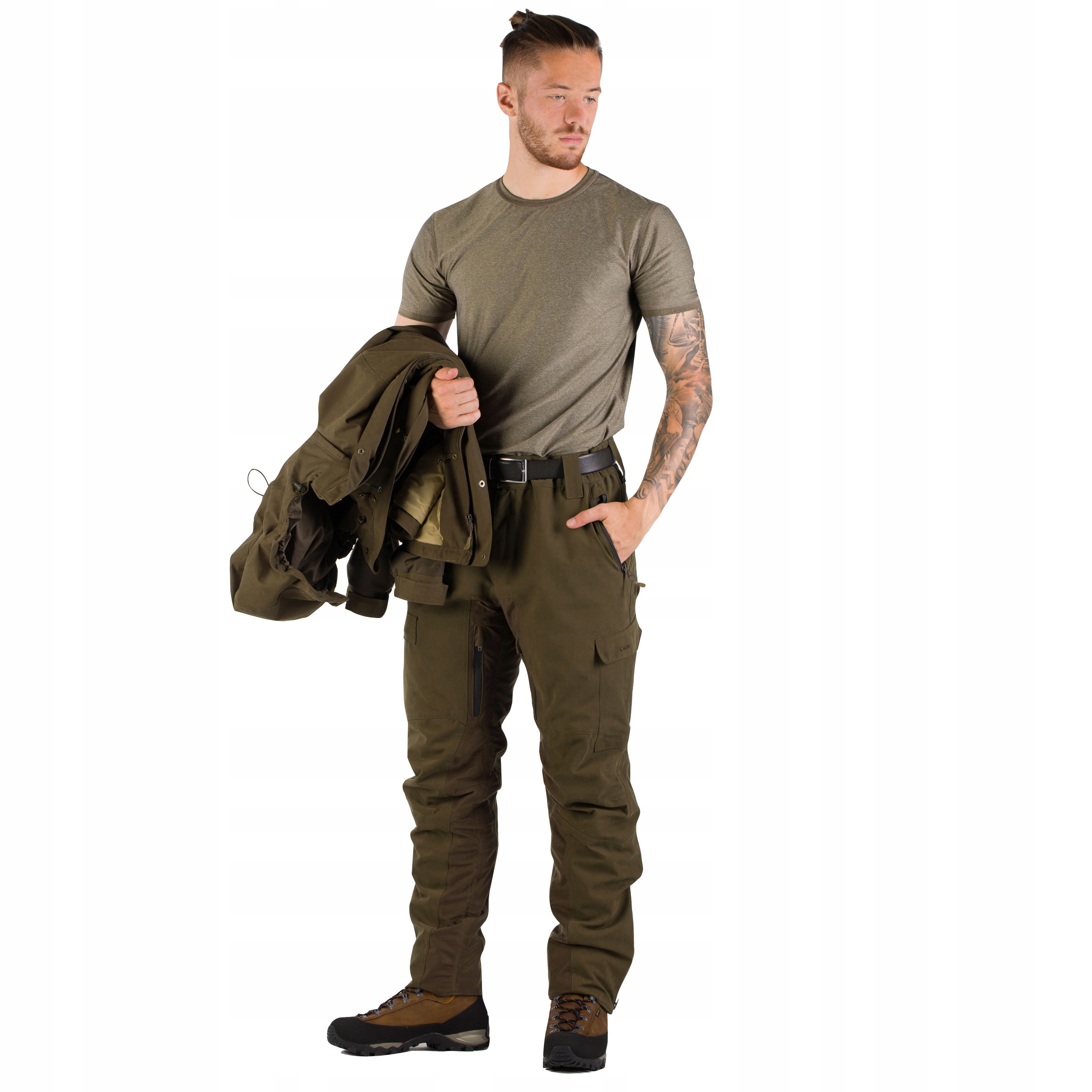 Spodnie męskie Tagart Thunder Thermo 4 zielone 2XL