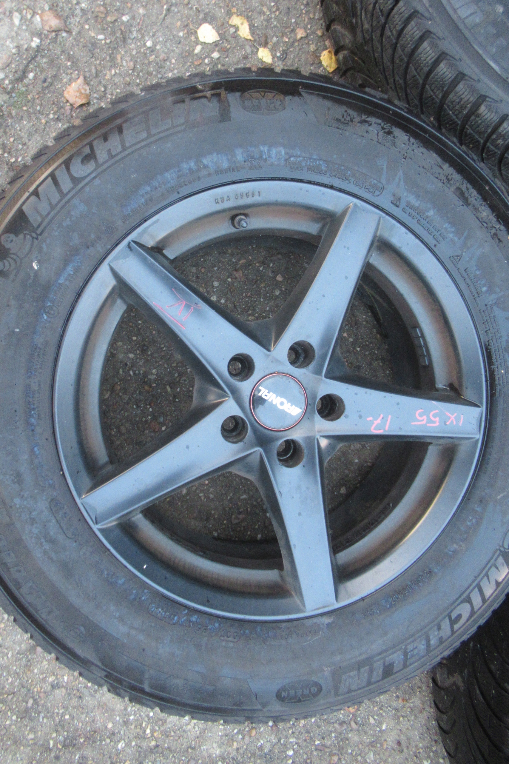 HYUNDAI IX55 discs aluminium disc 17" KBA 45651 KOMPLET