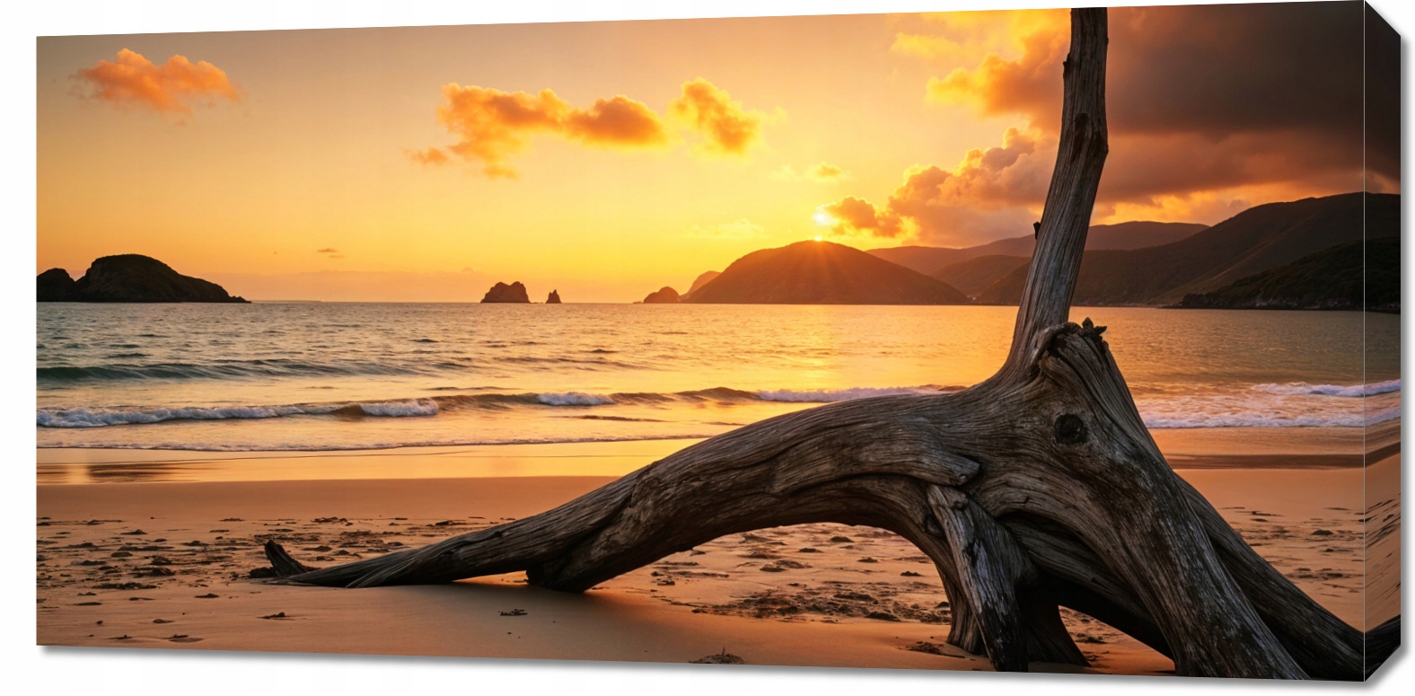 Obraz 100x50 cm na plátně do obývacího pokoje Ložnice Panorama Konar