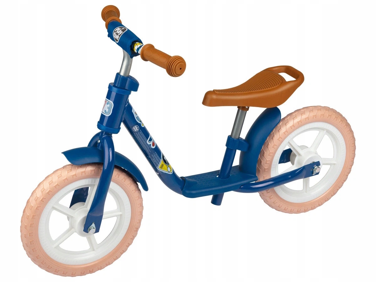 Rowerek Biegowy Dla Dzieci Niebieski Stalowa Rama 11,5 cala 1,5-3lat