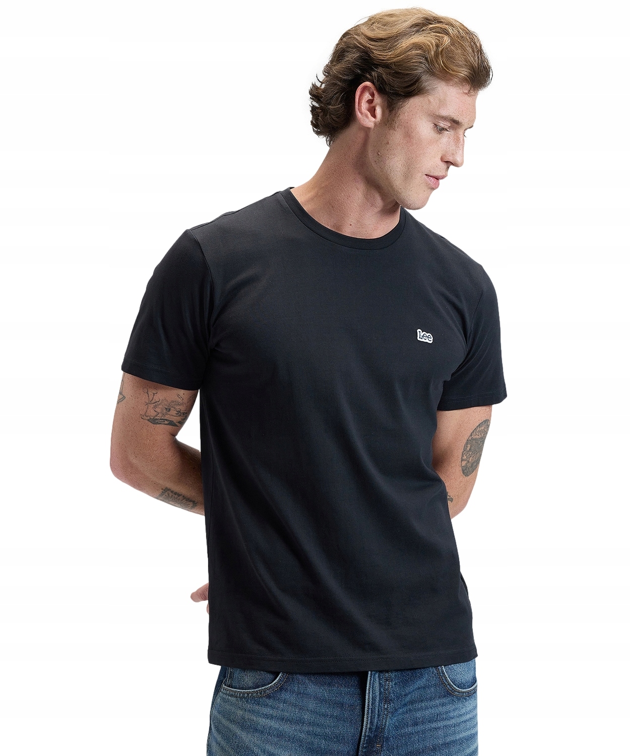 T-shirt Lee Patch Logo Tee 112376604 Washed Black XL