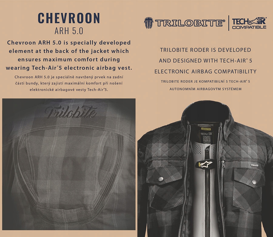 Koszula Tech-Air 5 KEVLAR TRILOBITE RODER | r. S Rodzaj Męskie