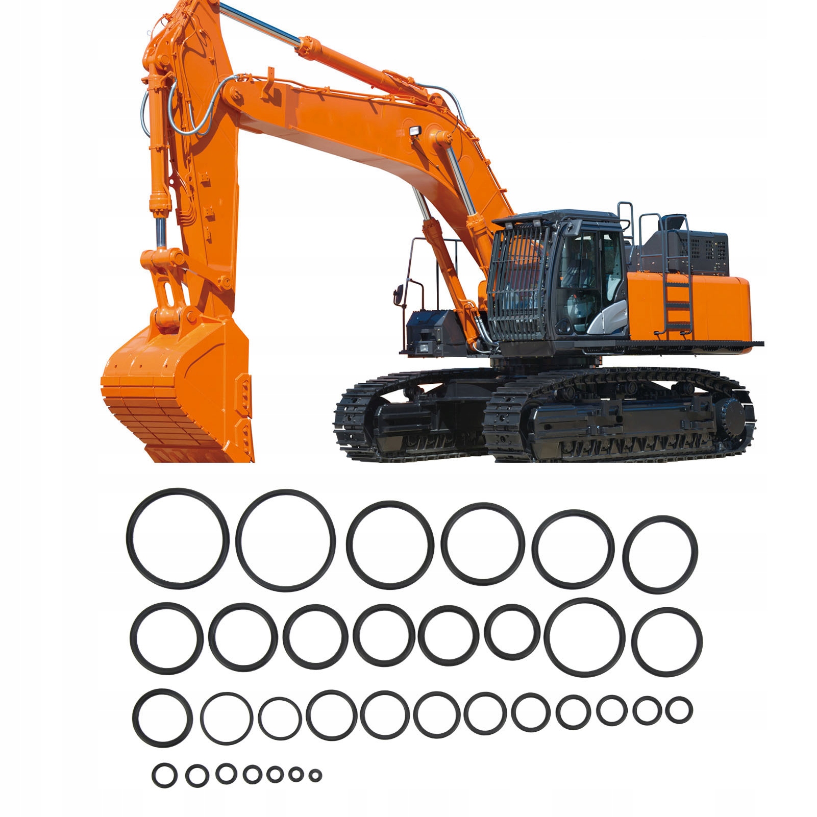 USZCZELKI DO KLIMATYZACJI dla Hitachi excavator