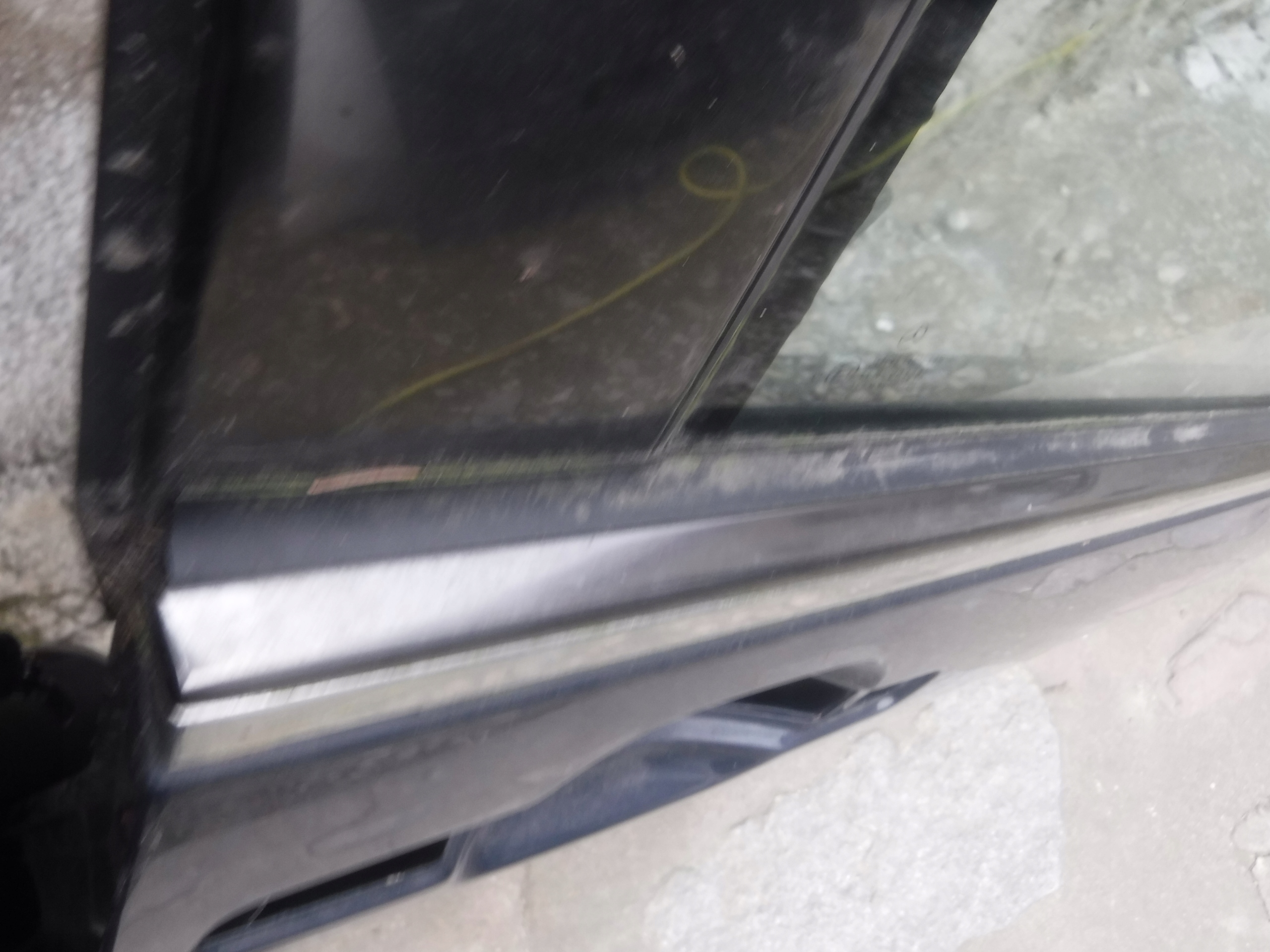 mercedes w140 moulding door right front dust