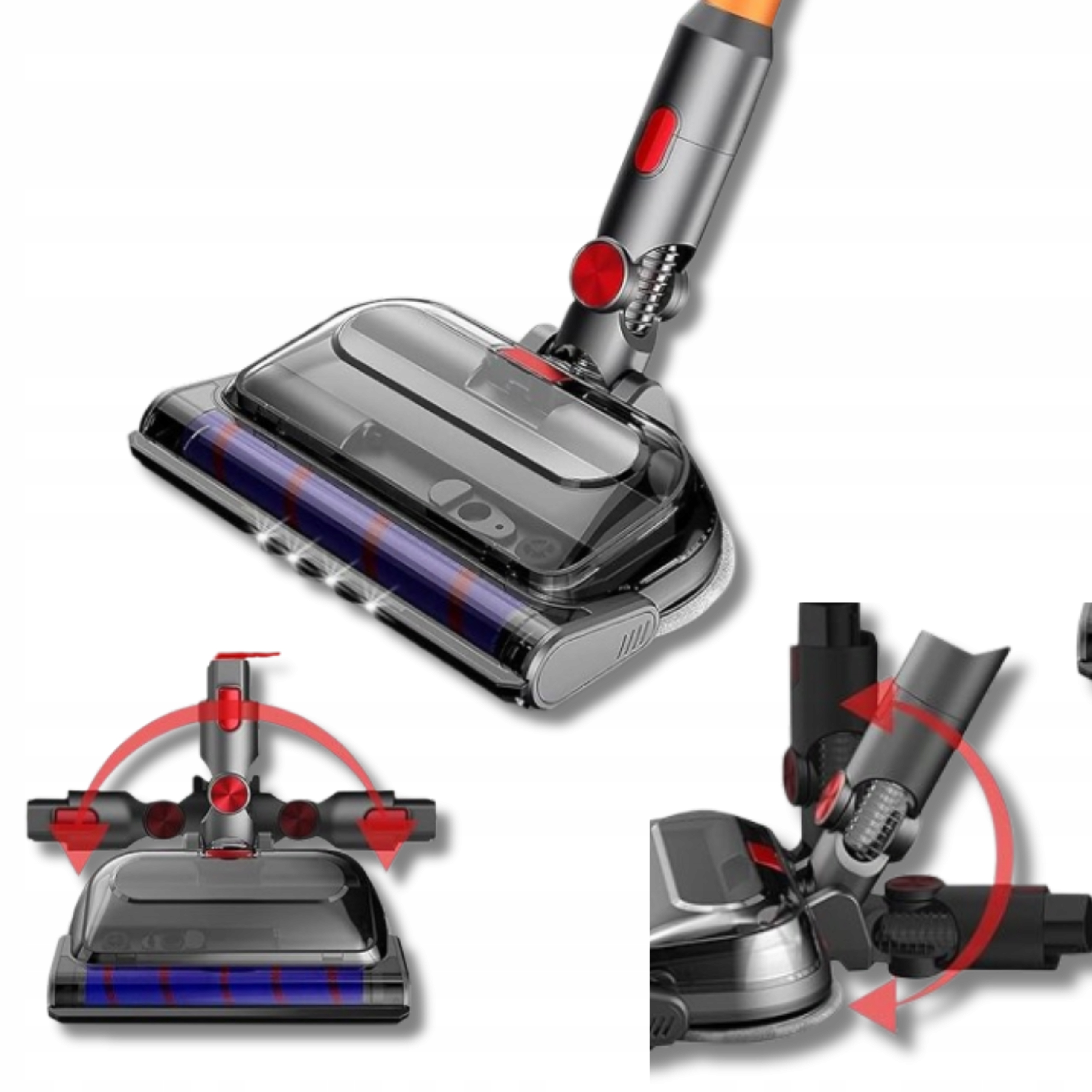 Mopovací kartáč Turbo Myčka na čištění podlah pro V7 V8 V10 V11 V15