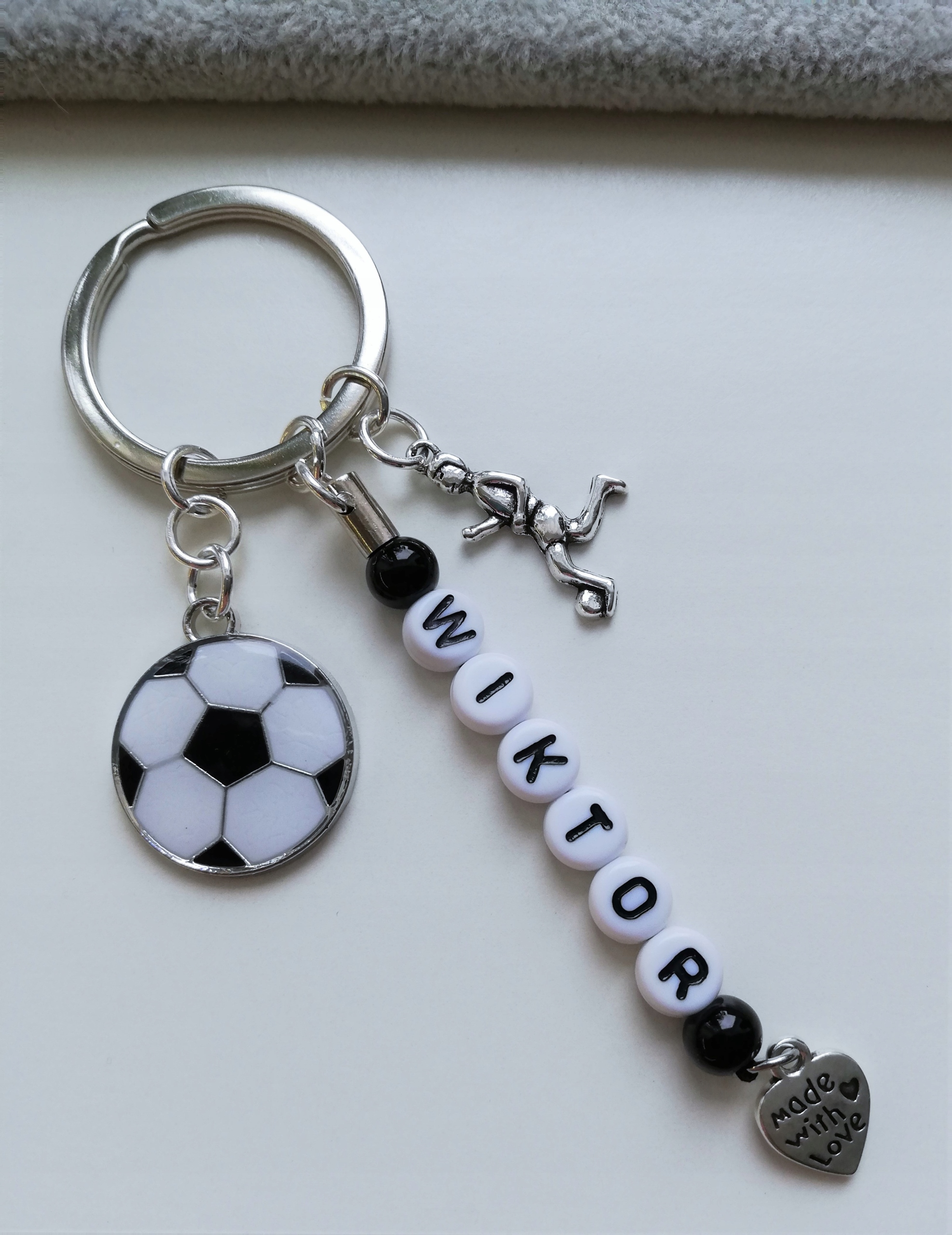 

Brelok Breloczek Dokluczy Piłka Nożna Piłkarz Imię