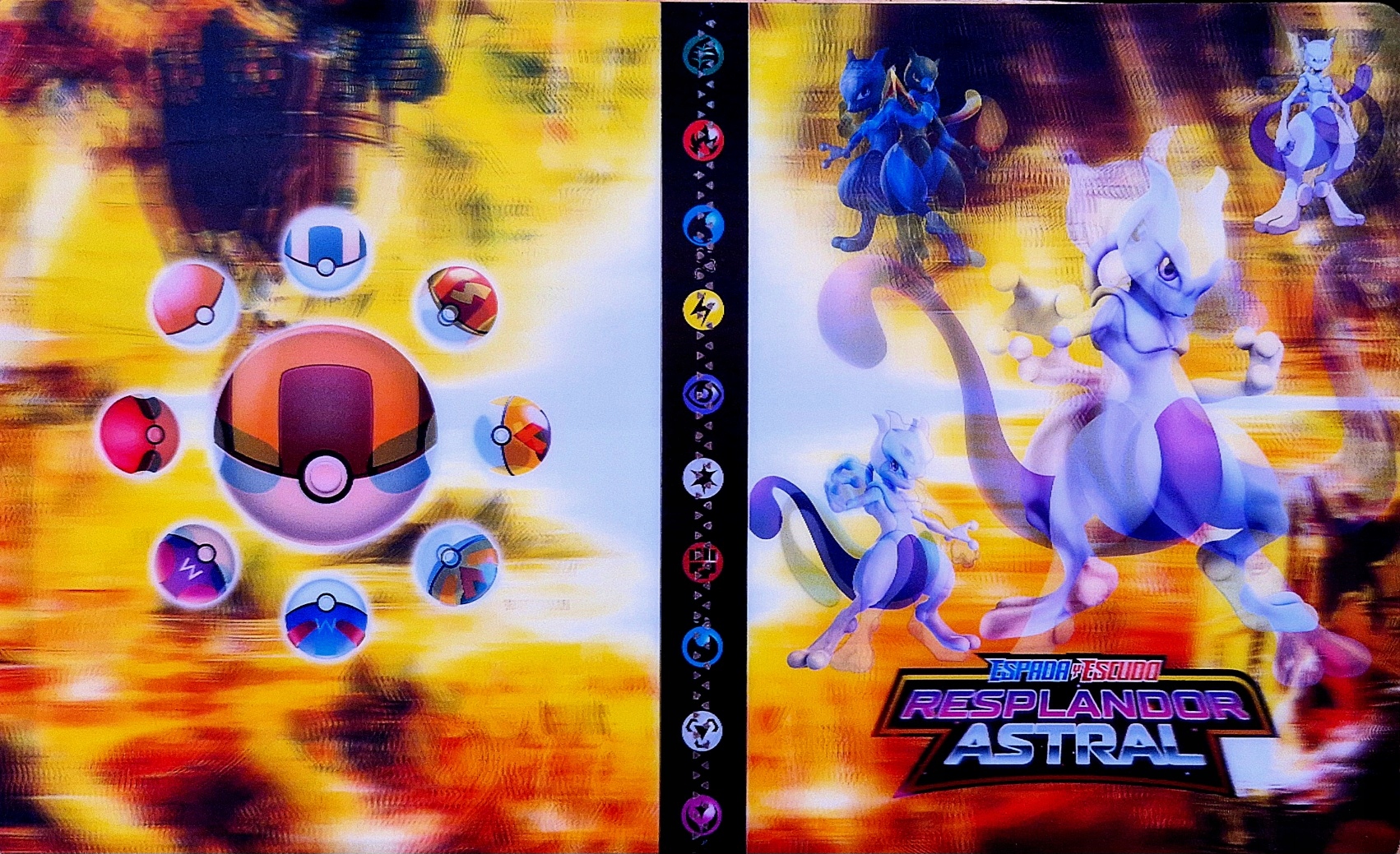 ALBUM KLASER NA KARTY POKEMON GRAFIKA 3D 240 KART Typ Podstawa