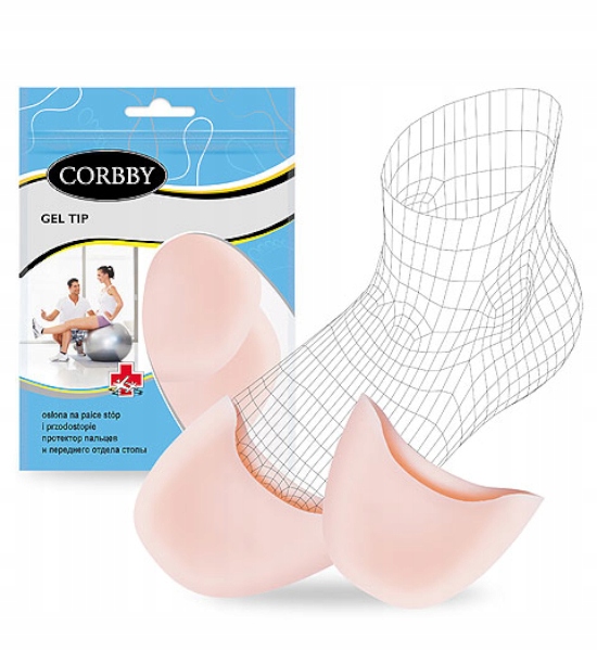 

Corbby Ochraniacze na Stopy Palce u Nóg Gel Tip