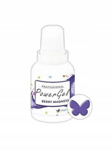 Foodcolours Potravinářský Barvicí Přípravek Gel Berry Madness Borůvkový 20 g
